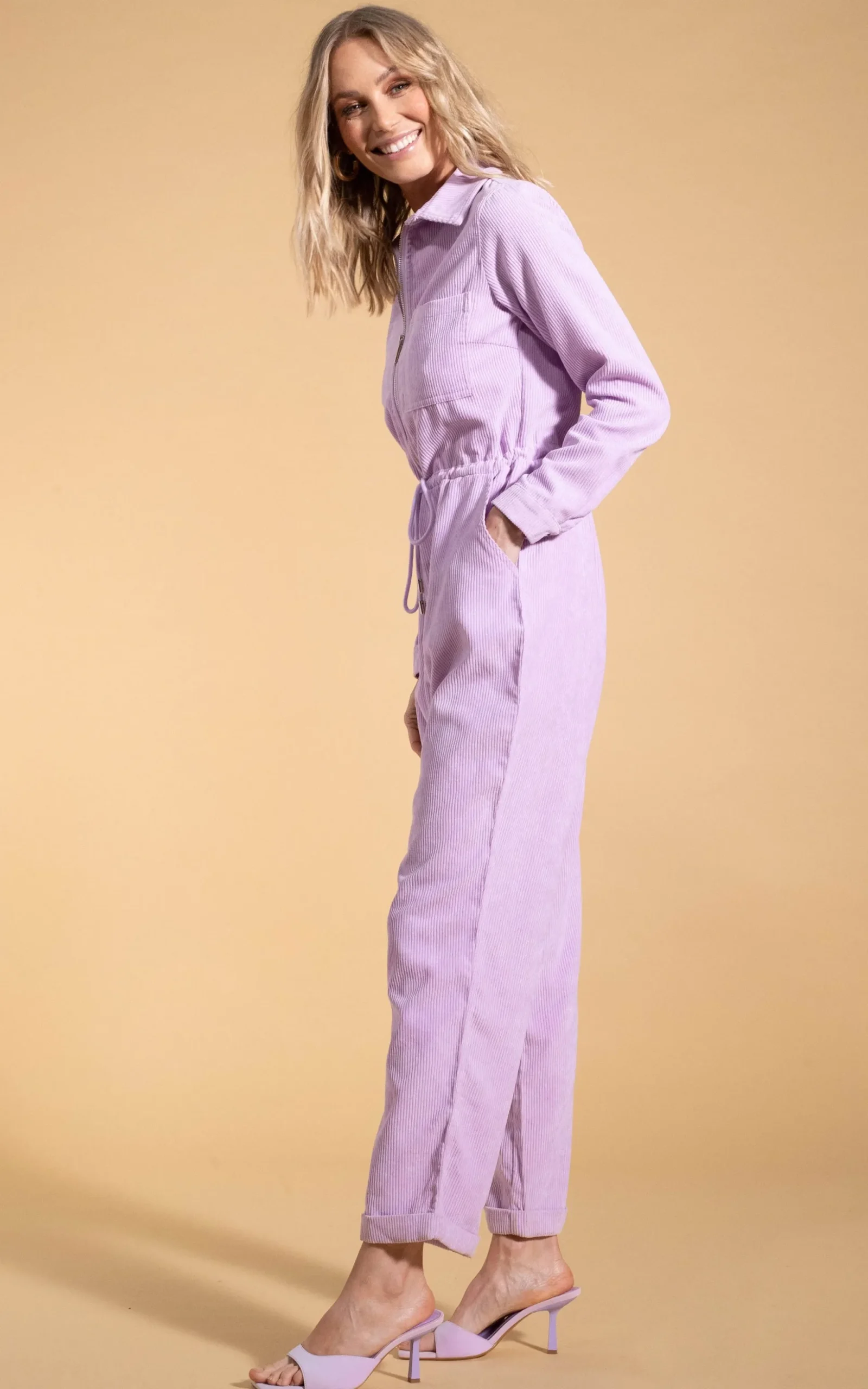 Blaze Boilersuit In Lilac