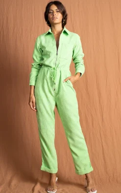Blaze Boilersuit In Lime