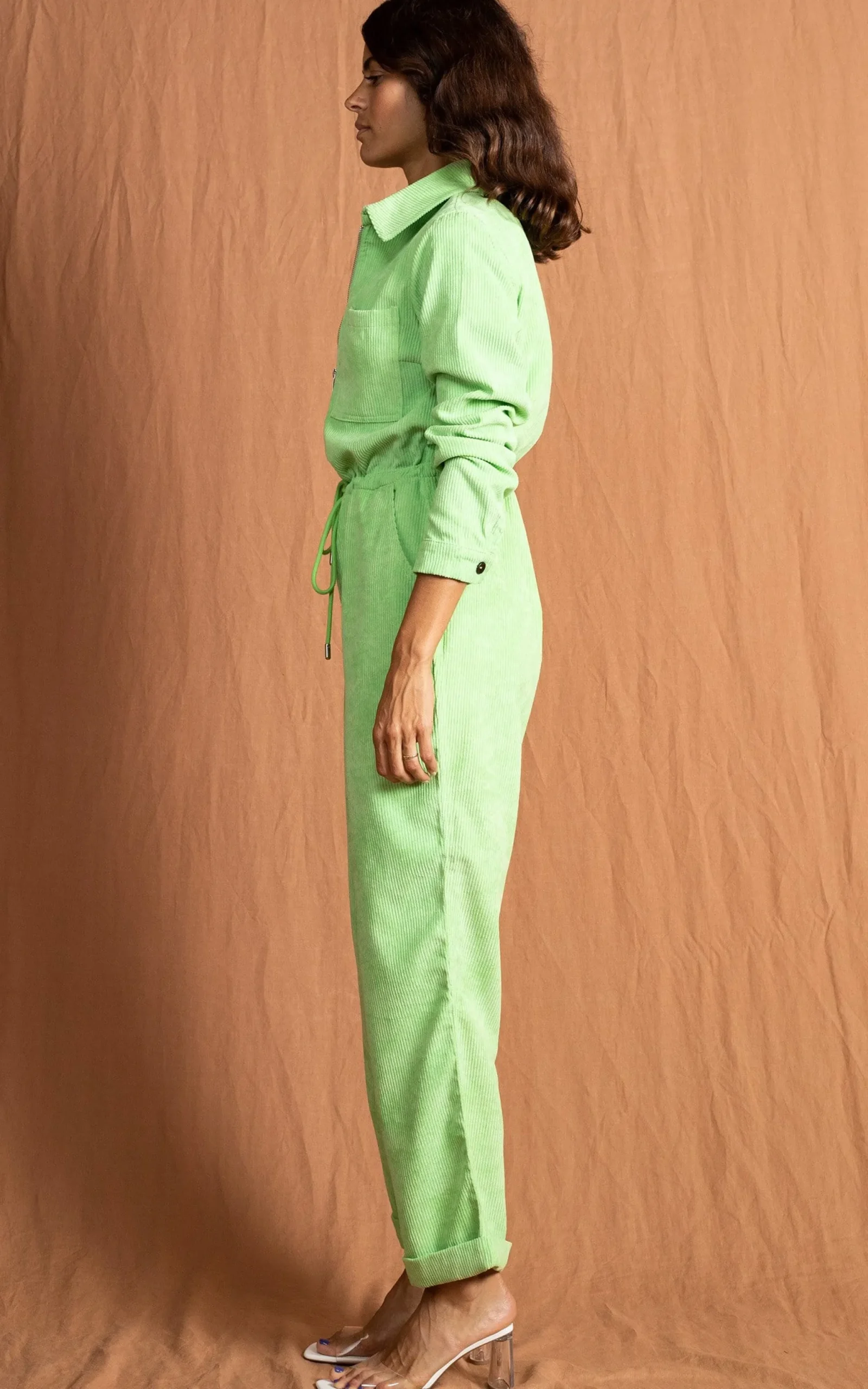 Blaze Boilersuit In Lime