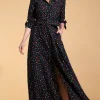 Dove Dress In Abstract Multi