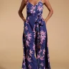 Gabriella Jumpsuit In Bamboo Navy Base
