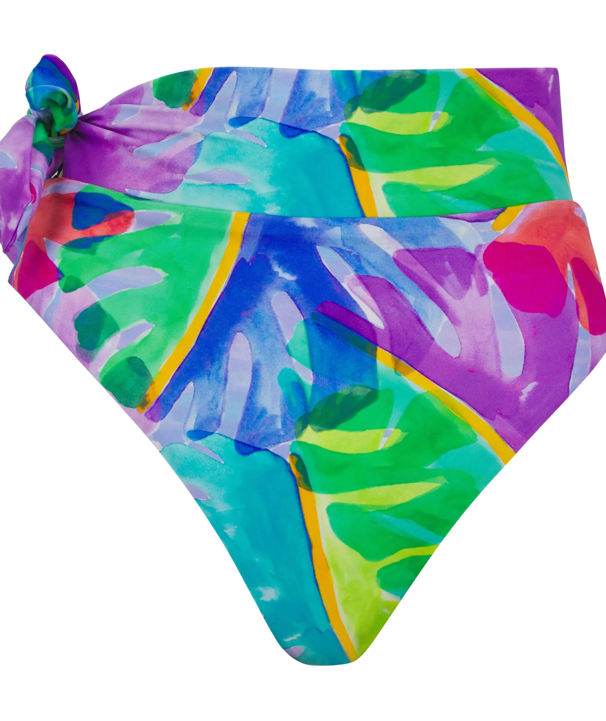 Halo Cala Conta Bikini Bottoms In Vintage Tropic Pastel