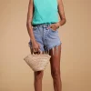 Halo Guava Twist Top In Mint Green