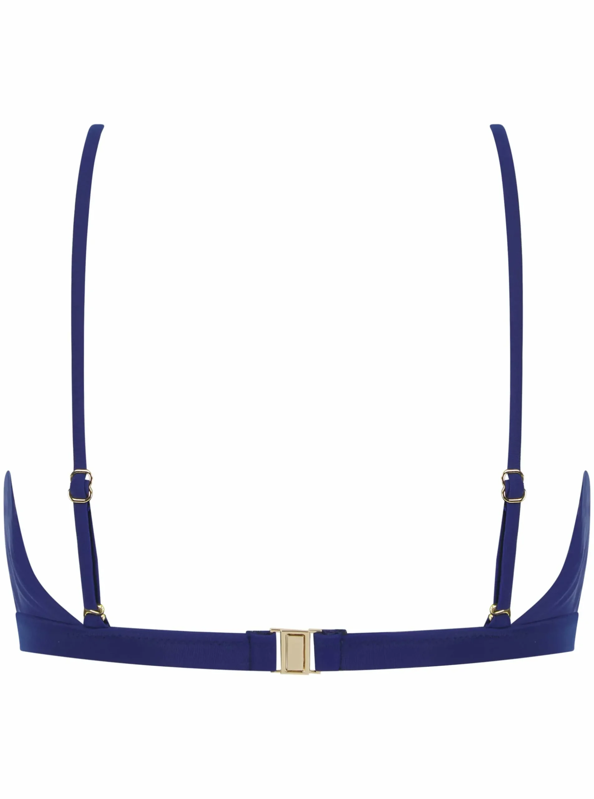 Halo Lalita Bandeau Bikini Top In Navy