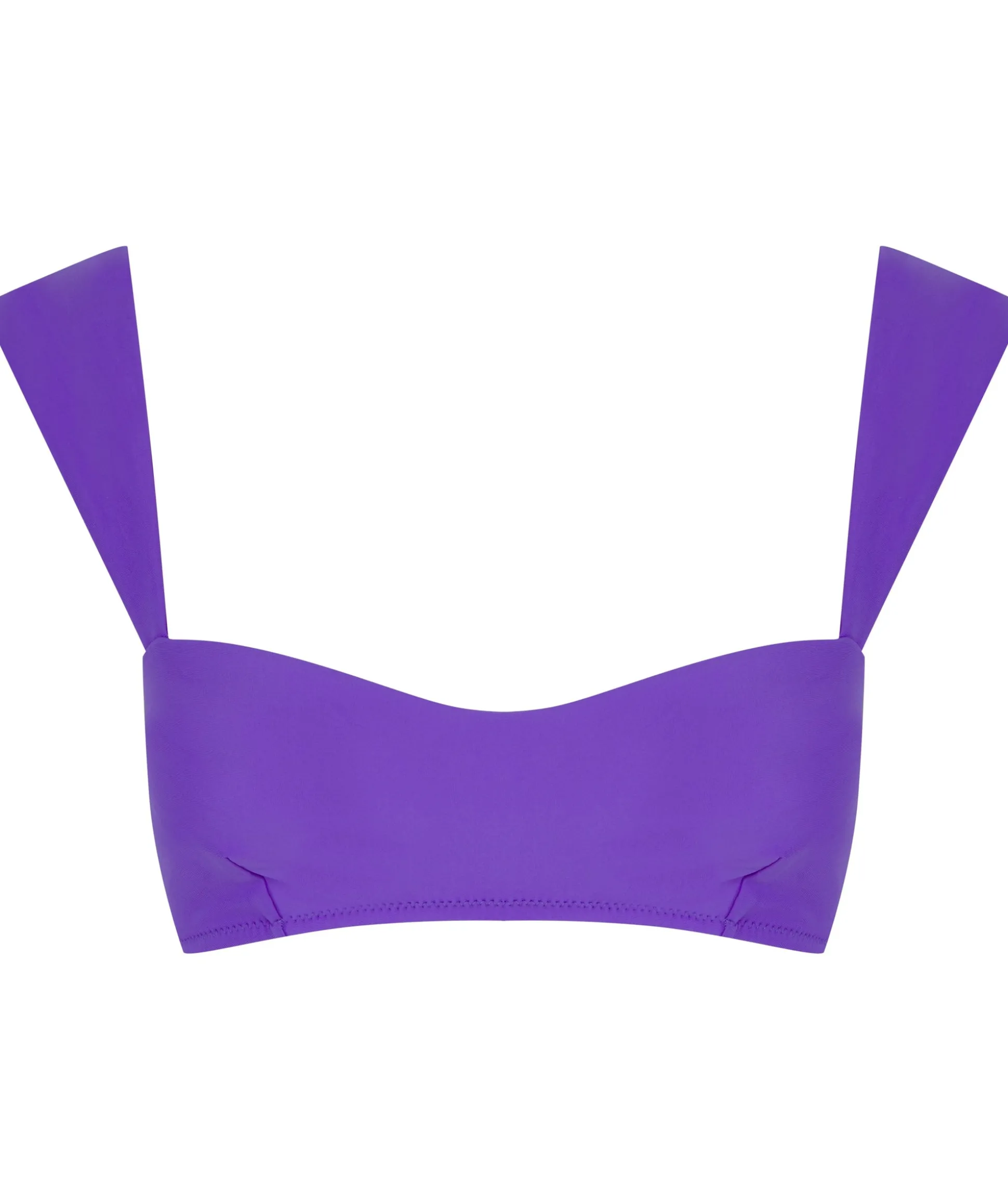Halo Salinas Bikini Top In Indigo Purple