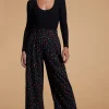 Joey Palazzo Trousers In Abstract Multi