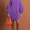 Maggie Jumper Dress In Indigo