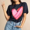 Navy Heart Charity T-Shirt For Choose Love