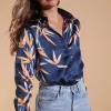 Nevada Satin Shirt In Bamboo