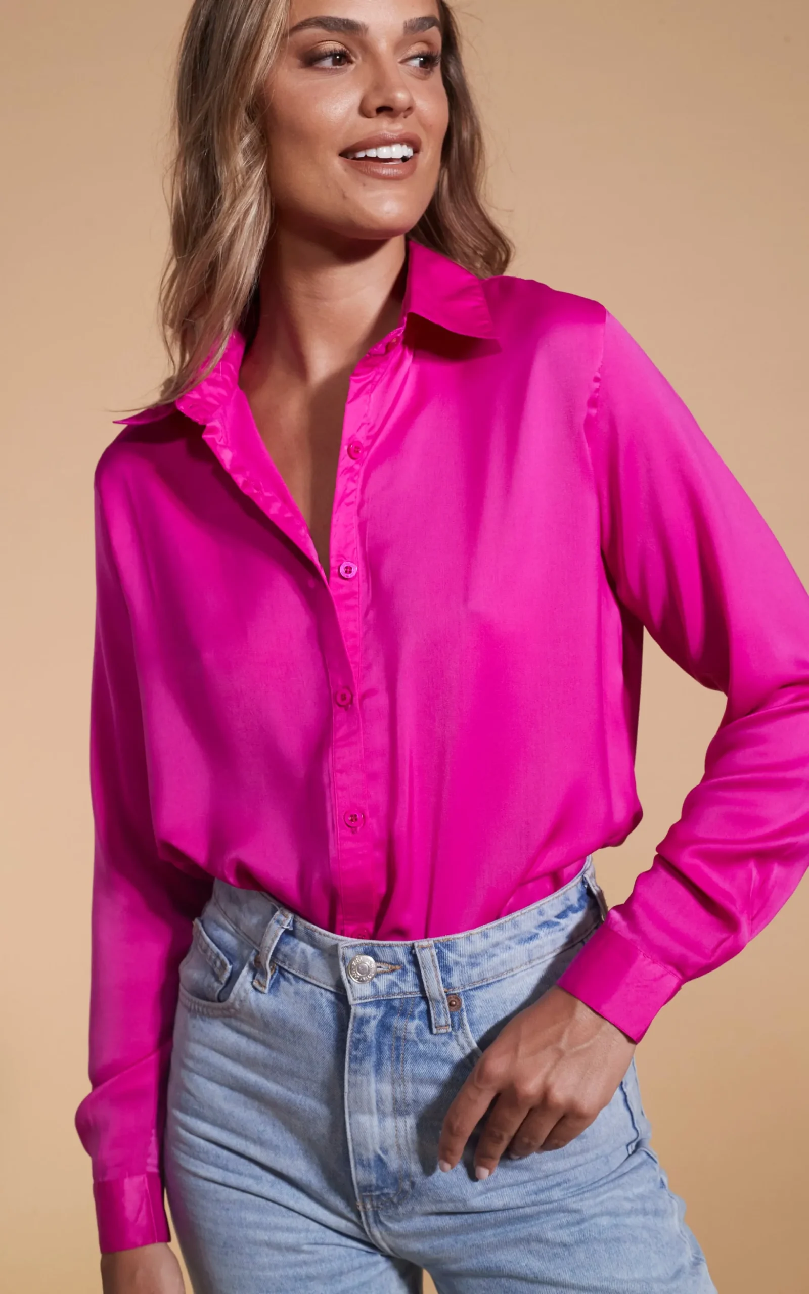 Nevada Shirt In Magenta