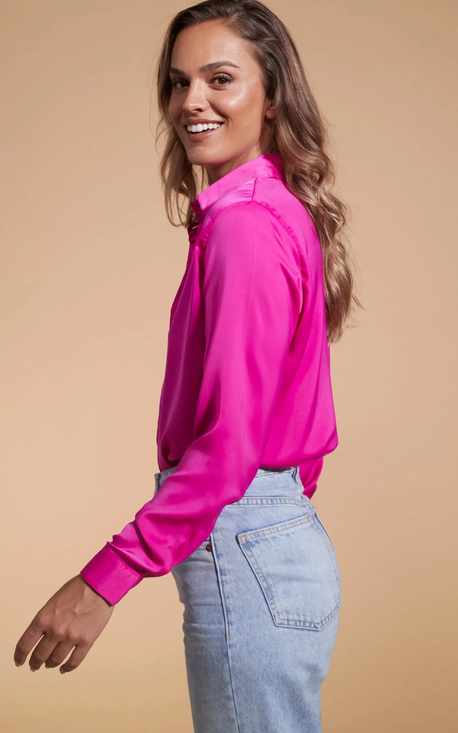 Nevada Shirt In Magenta