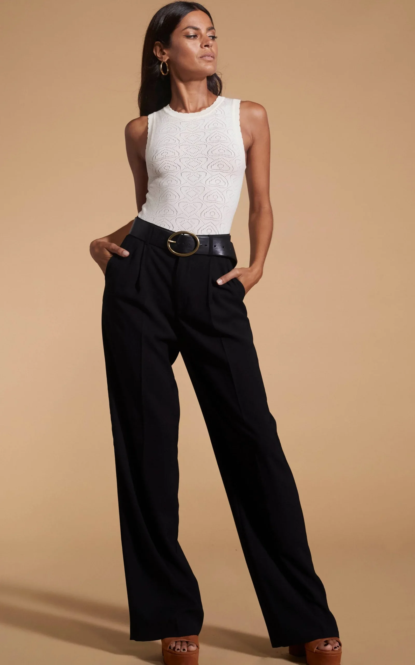 Riva Pointelle Bodysuit In Cream