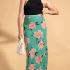 Sophie Skirt In Sage Base Tulip